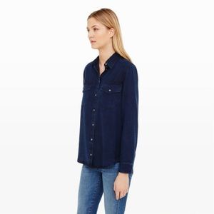 Club Monaco - chambray jean shirt - size medium